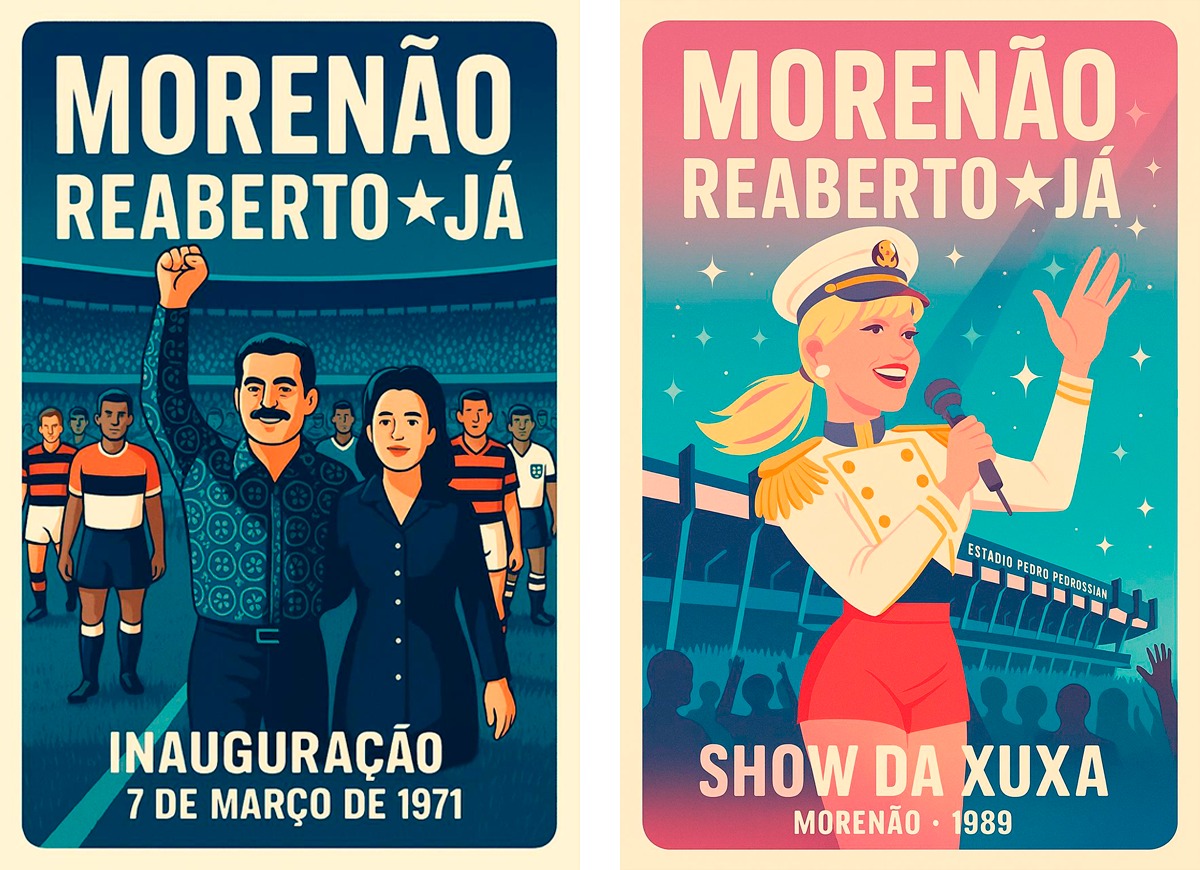 Card Brasil vs Venezuela 2009